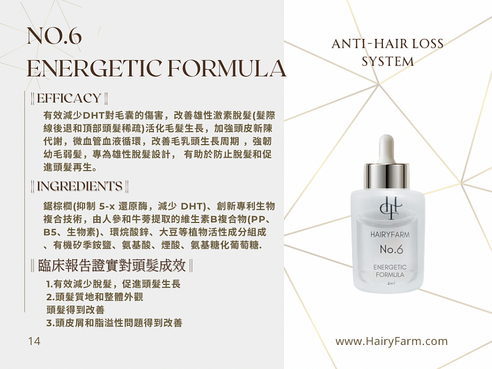 No.6 Energetic Formula