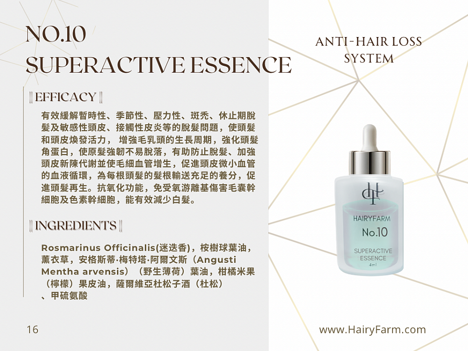 No.10 Superactive Essence